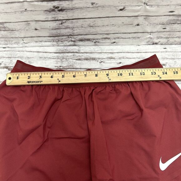 Nike Pro Elite 2" Racing Shorts Lined Mens Medium Burgundy AO8147611 Made In USA - Picture 5 of 10